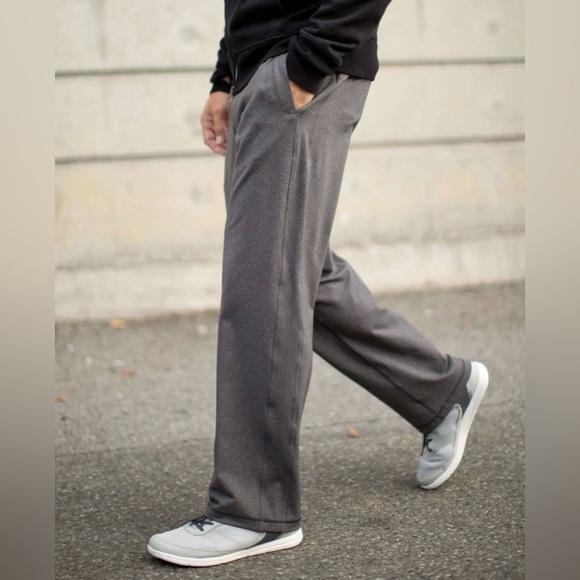 Lululemon Kung Fu Pant Heathered Soot Sz L - Picture 1 of 14